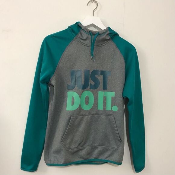 Nike Therma Fit Just Do It Hoodie Sweatshirt small - Picture 11 of 12